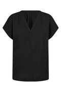 Chloe Tee Top | Sort | Skjorte fra French Laundry – nedsat