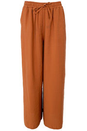 Shila Loose Pant | Camel | Bukser fra Black Colour