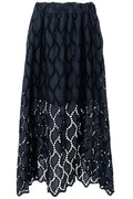 Freya Cut Out Lace Skirt | Black | Nederdel fra Black Colour – nedsat