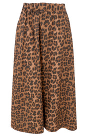 Abbie Leo Skirt | Leopard | Nederdel fra Black Colour