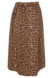 Abbie Leo Skirt | Leopard | Nederdel fra Black Colour