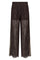 Leticc Lace Panel Ll Pant 504190 | Dark Brown | Co'couture