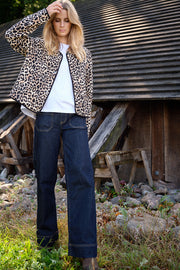 Eleonora Jeans | Dark Blue Denim | Jeans fra French Laundry