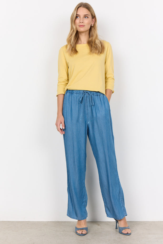 Isabel Pants | Blå | Bukser fra French Laundry
