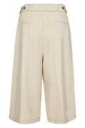 Terrycc Pleat Bermuda | Bisquit | Shorts fra Co'Couture
