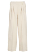 Acile Pleat Pant 41225 | Bone | Bukser fra Co'couture