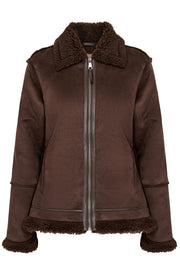 Lamby Lilo jacket | Brun | Jakke fra French Laundry