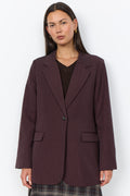 Nell Blazer | Chocolate | Blazer fra Statebird