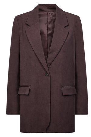Nell Blazer | Chocolate | Blazer fra Statebird