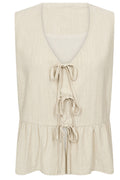 Rama Tie Top | Sand | Top fra Statebird – nedsat