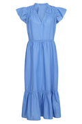 Azure Long Dress | Sky Blue – nedsat