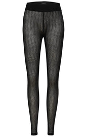 Isa Legging | Black Lines | Leggings fra Liberté