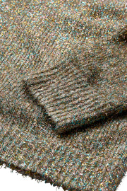 Laglit Pullover 207130 | Moonbeam W Multi Col Metallic | Strik fra Freequent