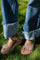 Line Glitter WL934 |  Coffee Cream | Sandals fra Woden