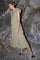 Waldy Izha Dress  | Burnt Olive | Kjole fra Mos Mosh
