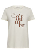 Cocouturecc Tee | Off white | T-Shirt fra Co'couture