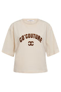 Zengacc Tee O-Neck | Suntan | T-Shirt fra Co'couture – nedsat