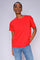 Aina O-SS Tee  | Chinese Red | T-shirt fra Mos Mosh