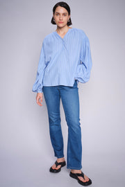 Safi Blouse  | Hydrangea | Bluse fra Mos Mosh