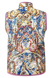 Mimi West | Blaues Rosenpaisley | West von Liberty