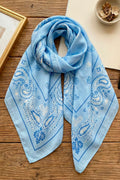 Paisley Penny Scarf | Sky Blue