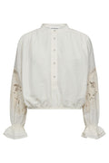 Stina Emb Blouse 45078 | Off white | Top fra Co'couture