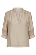 Gwenda SS Blouse 45084 | Mink | Top fra Co'couture – nedsat