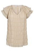 Michacc Sunrise Top | Bisquit | Skjorte fra Co'Couture