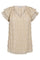 Michacc Sunrise Top | Bisquit | Skjorte fra Co'Couture