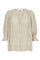 Michacc Ss V-Blouse | Bisquit | Skjorte fra Co'couture