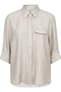 Cher Shirt 45187 | Silver | Top fra Co'couture