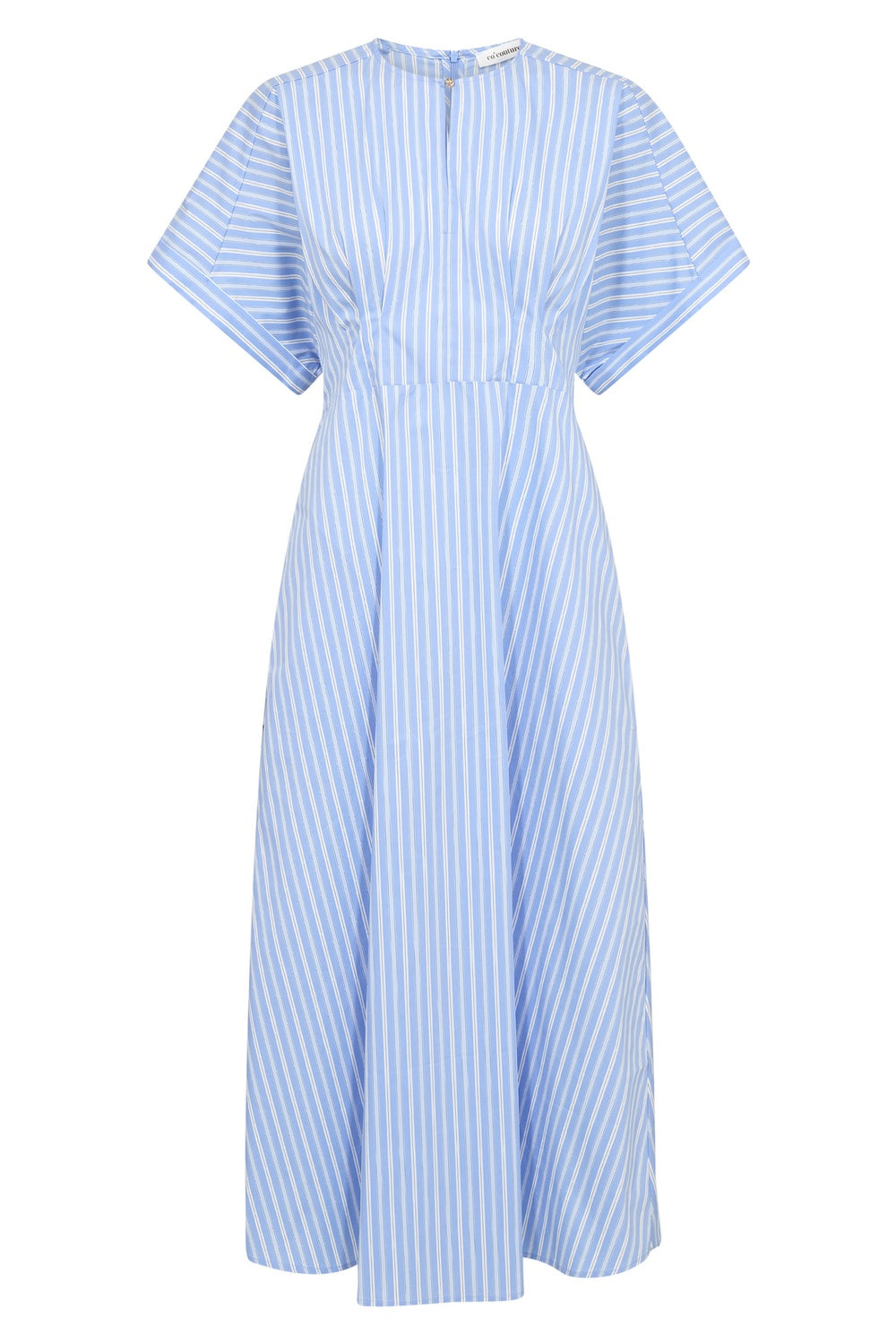 Co'couture KaioCC Stripe Dress (Pale Blue) 46120 Kjole –