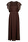 Iduncc Lace Dress | Dark Brown | Kjole fra Co'Couture