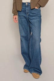 Dara Hera Jeans Long | Blue | Jeans fra Mos Mosh