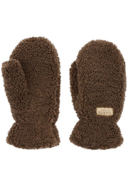 Marta Teddy Mitten | Dark Brown | Gloves fra Marta du Chateau