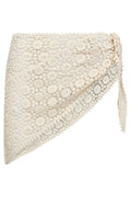 Calin Crochet Scarf Skirt 49083 | Off white | Tørklæde fra Co'couture