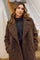 Addy FF Teddy Coat | Brun | Frakke fra French Laundry