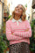 Polo Ls Bow Shirt | Bubblegum Creme Bow Stripe | Bluse fra Liberté