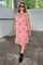 Sunrise Crop TieCC Line Dress | Bubblegum | Kjole fra Co'couture