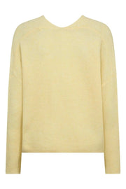 Thora V-Neck Knit  | French Vanilla | Strik fra Mos Mosh