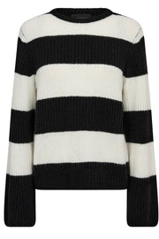 Ibra Pullover 204535 | Black W. Jet Stream | Strik fra Copenhagen Muse