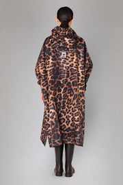 Dark Leopard | Brun | Regnponcho fra Rainkiss