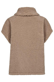 Lamby Waistcoat 206965 | Simply Taupe | Jakke fra Freequent