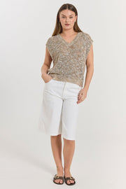 Cilla Shorts 206123 | Brilliant White | Shorts fra Freequent