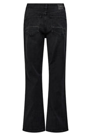 Cecilia Perla Jeans Ankle | Dark Grey | Jeans fra Mos Mosh