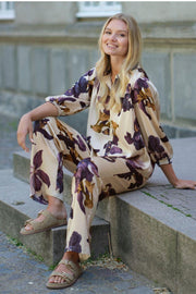 Sharon Pants 2823 | Beige | Bukser fra Prepair