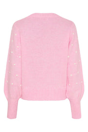 Alisee Knit | Pink9512/Bianco | Strik fra Marta du chateau