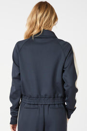 Vera Track Suit Blouse | Navy | Bluse fra Neo Noir