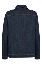 Anetta Denim Jacket   | Dark Blue | Jakke fra Mos Mosh