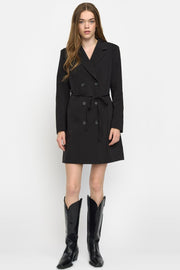 SRHibiscus Blazer Dress | Black | Kjole fra Soft Rebels